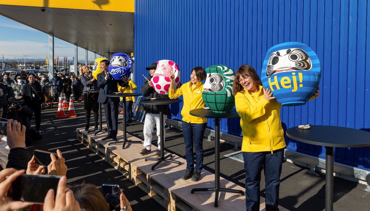 Hej IKEA Maebashi 👋 Today, we celebrate the opening of our 10th store in Japan, bringing sustainable and affordable home furnishings closer to those of you living in the North Kanto region. Congratulations to team IKEA Japan for such an inspirational store experience. Welcome!