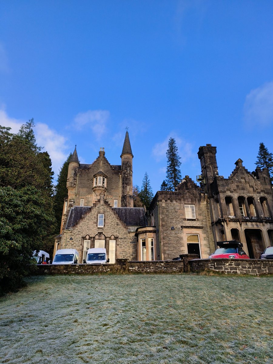 Good morning from Benmore ☀️ We have had bacon rolls for breakfast and our 9 groups are heading out for their final day of activities!