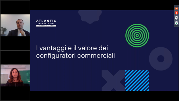 ArmidaConte's tweet photo. “Un #Configuratore #CPQ a supporto del team #sales per semplificare la gestione di preventivi e ordini, migliorare l’esperienza di acquisto di prospect e clienti, favorire l’upselling” - Valentina Castelli, CRM Sales Solutions Manager di @Atlantic_Techn

#Atlanticwebinar #crm https://t.co/L2ShwmVZOP