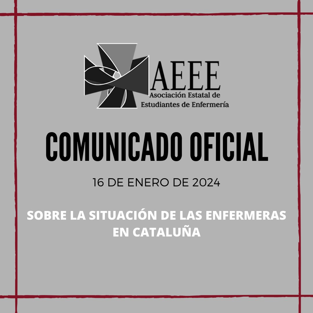 📢COMUNICADO📢

Sobre la situación de las enfermeras en Cataluña

➡️drive.google.com/file/d/1ZsyKgV…