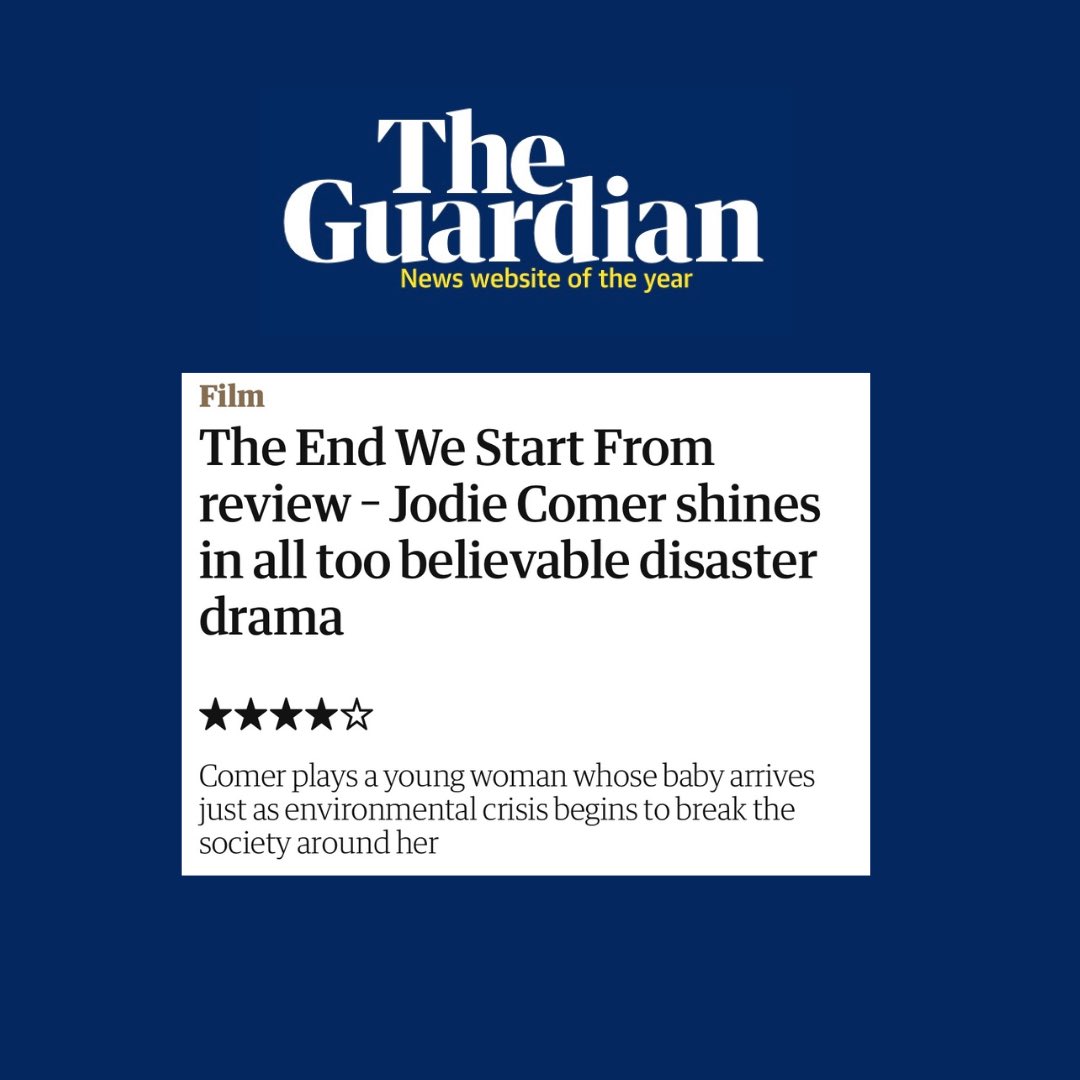 ⭐️⭐️⭐️⭐️ #TheEndWeStartFrom released tomorrow 🎬🍿