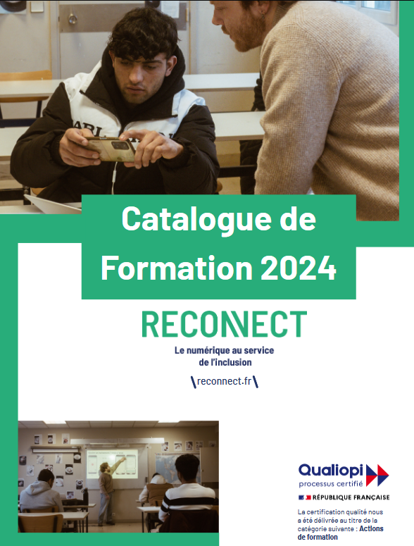 💪Nous sommes engagés dans la lutte contre la #fracturenumérique à travers l’organisation d’ateliers en lien avec les structures sociales partenaires, et  destinés aux publics vulnérables. 👉Découvrez notre nouveau catalogue de #formation 2024 :  tinyurl.com/wurzu4p5