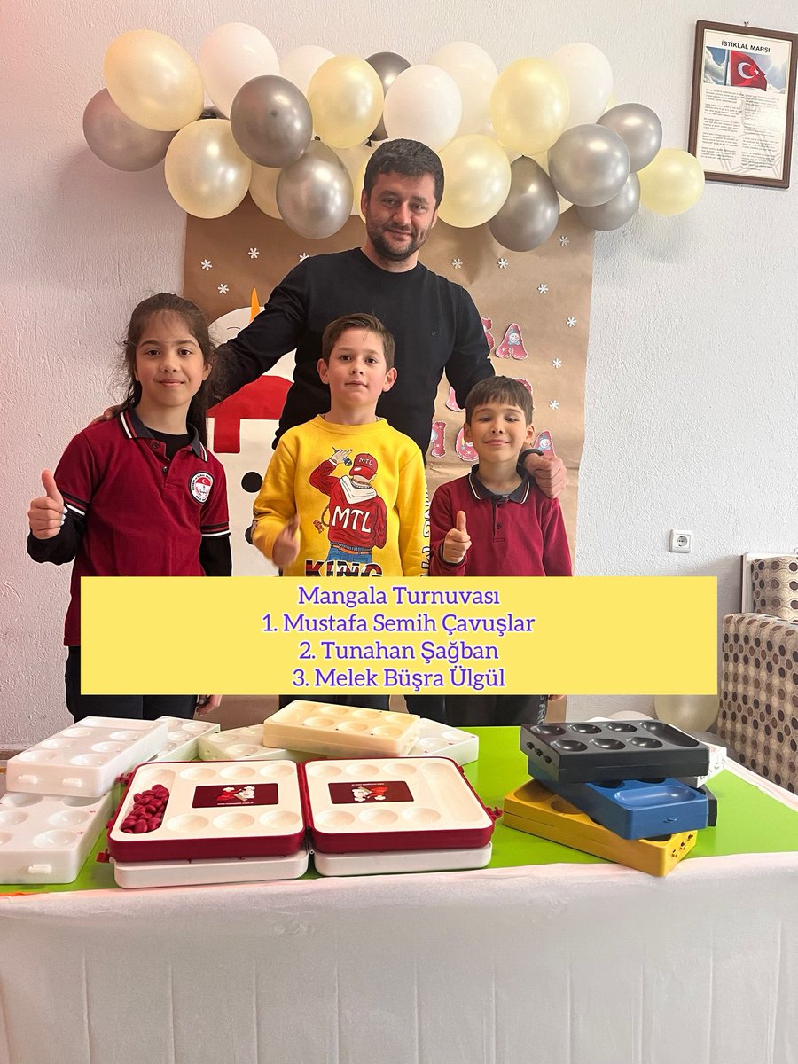 Dönem sonu faaliyetleri kapsamında okulumuz bünyesinde Mangala Turnuvası düzenlendi. Turnuvayı düzenleyen Hüseyin Tekin ve katkı sunan öğretmenlerimize teşekkür eder dereceye giren öğrencilerimizi tebrik ederiz. 
<a href="/emre_caliskan/">Emre Çalışkan</a> <a href="/KaleKaymakamlig/">Kale Kaymakamlığı</a> <a href="/kalemem20/">Kale İlçe Milli Eğitim Müdürlüğü</a> <a href="/totak2066/">Nurettin TIKIM</a>  <a href="/Bekirata20/">Bekir Ata</a>