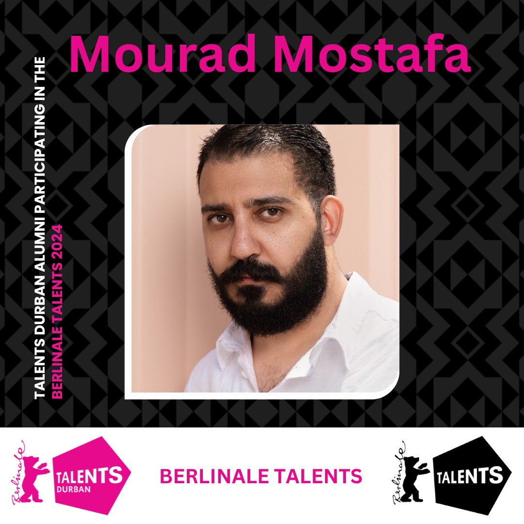 We are thrilled to share that #TalentsDurban Alumni 2022, Mourad Mostafa, will be participating in the Berlinale Talents 2024! Congratulations to Mourad Mostafa! 🎉🎊👏 . Read more👉 berlinale-talents.de/bt/find/talent . #TalentsDurban #DFM #Berlinale #BerlinaleTalents2024