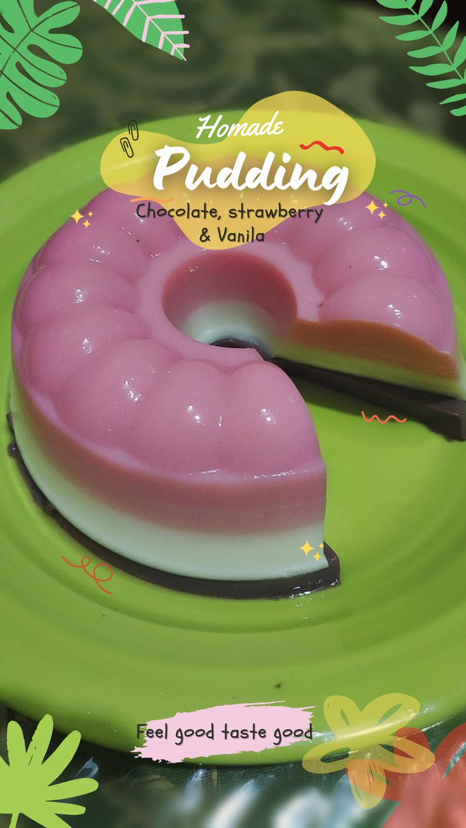 CandyqueenMaria's tweet photo. Homade dessert ππ
Pudding strawberry, chocolate and Vanilla ππ
Taste good, creamy and sweet enak bgt kalo makan nya pas panas, cocok bgt!!!
#pudding #simple #indonesianfood #foodie #taste #creamy #flavour #dessert #tasty #chocolatevanilastrawberry #homade #sweetfood #good https://t.co/9Cm9cQMgUS