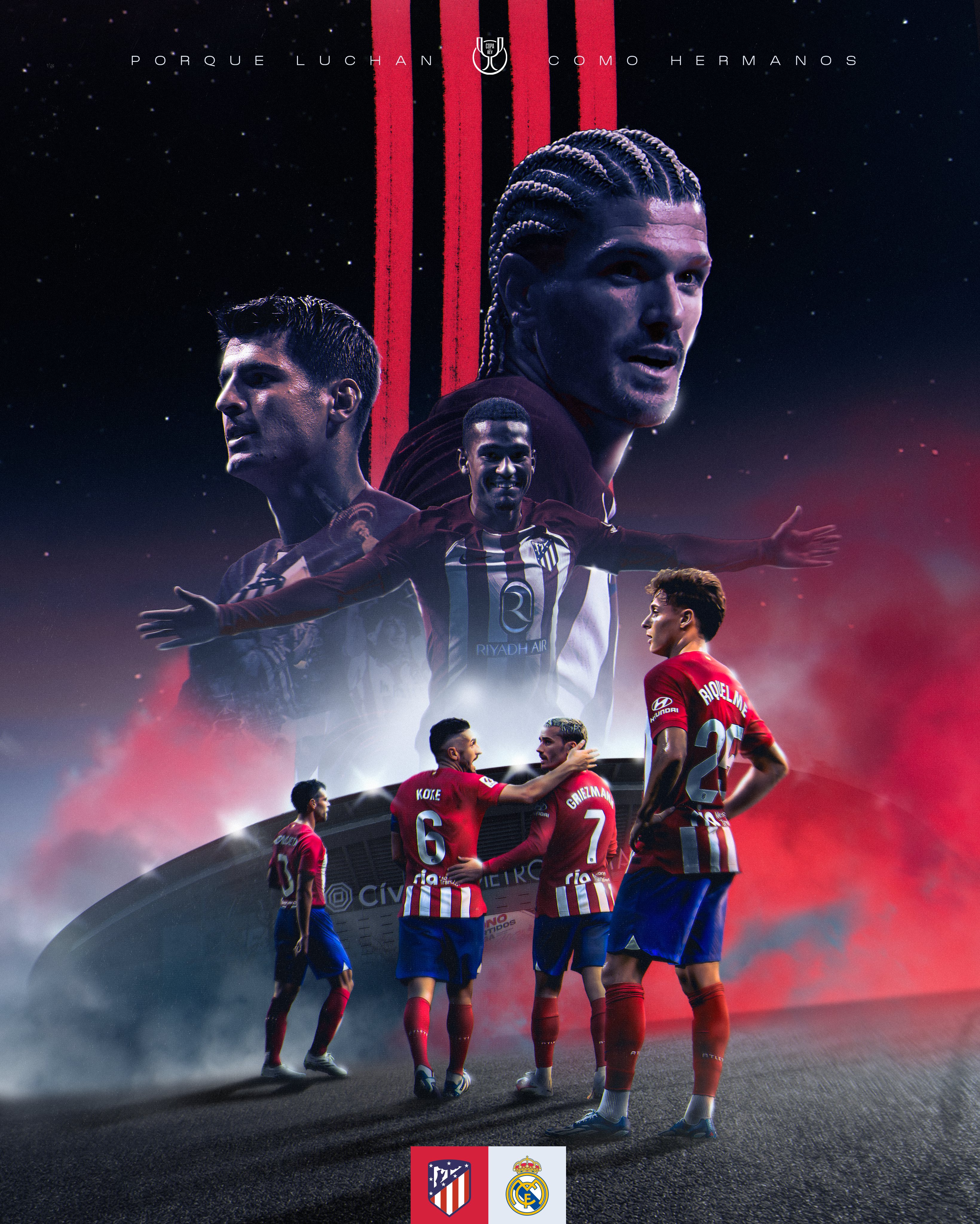 atletico madrid maç afişi