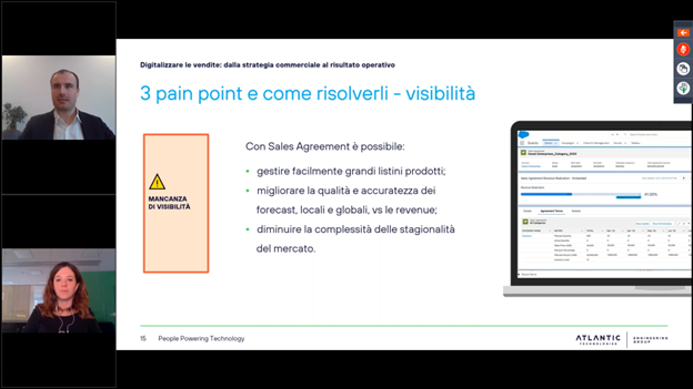 ArmidaConte's tweet photo. “Visione a 360 gradi del cliente su ordini e contratti associati, accuratezza dei #forecast, monitoraggio dell’andamento degli acquisti del cliente: questi sono alcuni dei vantaggi dell'utilizzo di #salesagreement”- Ettore Scudo, CRM Solution Architect di @Atlantic_Techn https://t.co/d5DhofFagH