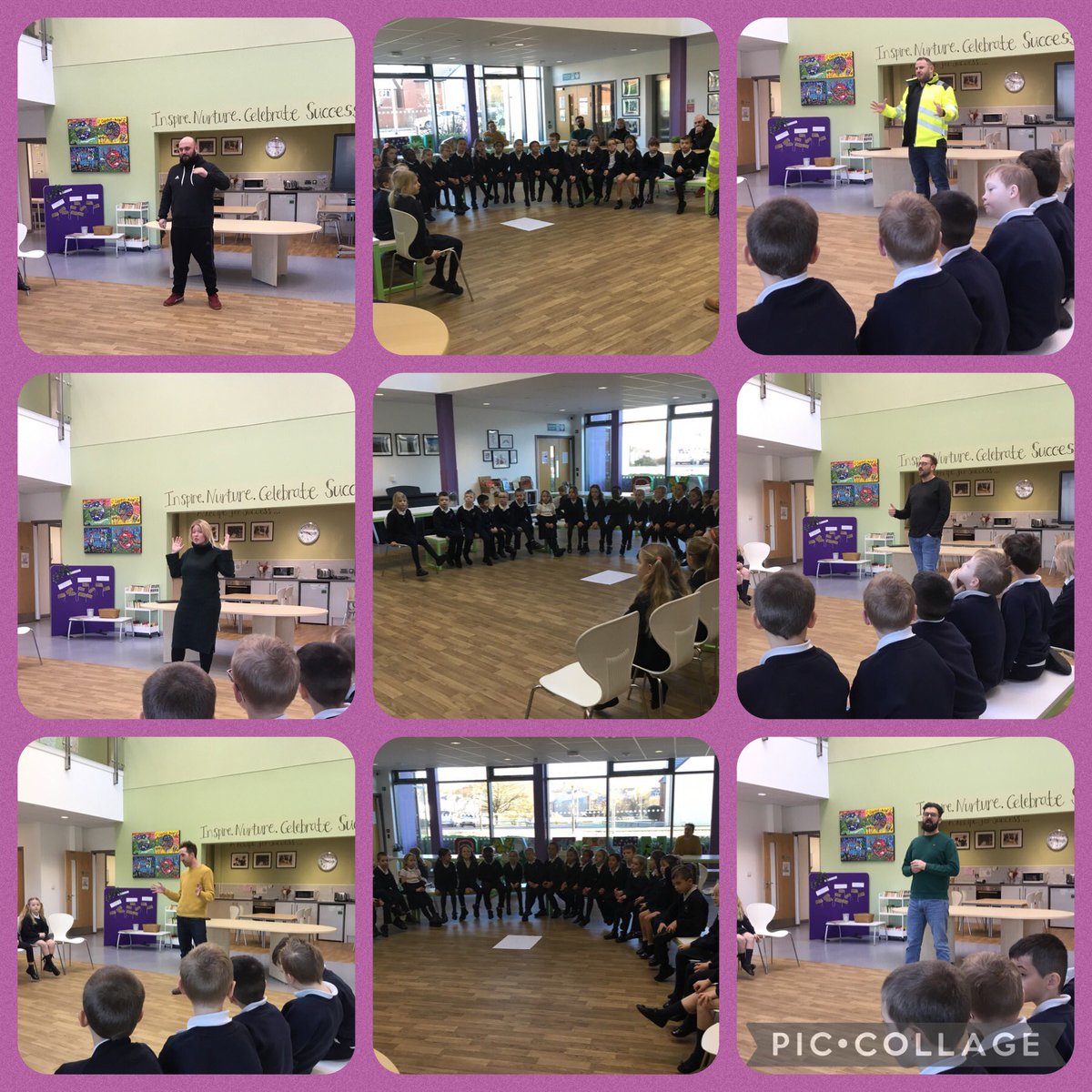 A huge thank you to our family members who came in this morning to tell us all about their jobs. It was really interesting to hear about the different jobs people have in our local community and the skills needed to do these different jobs. #JPPSThrive #JPPSInspire #community