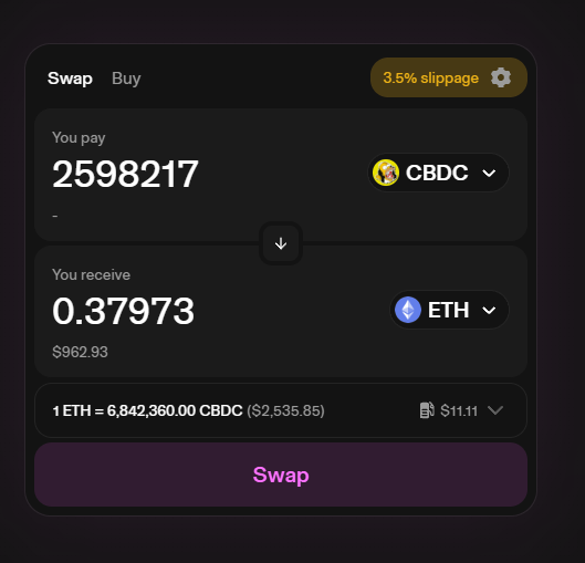 _serg1o_'s tweet photo. received $CBDC airdrop https://t.co/ifcI25JknR https://t.co/GpzDe2TwyF