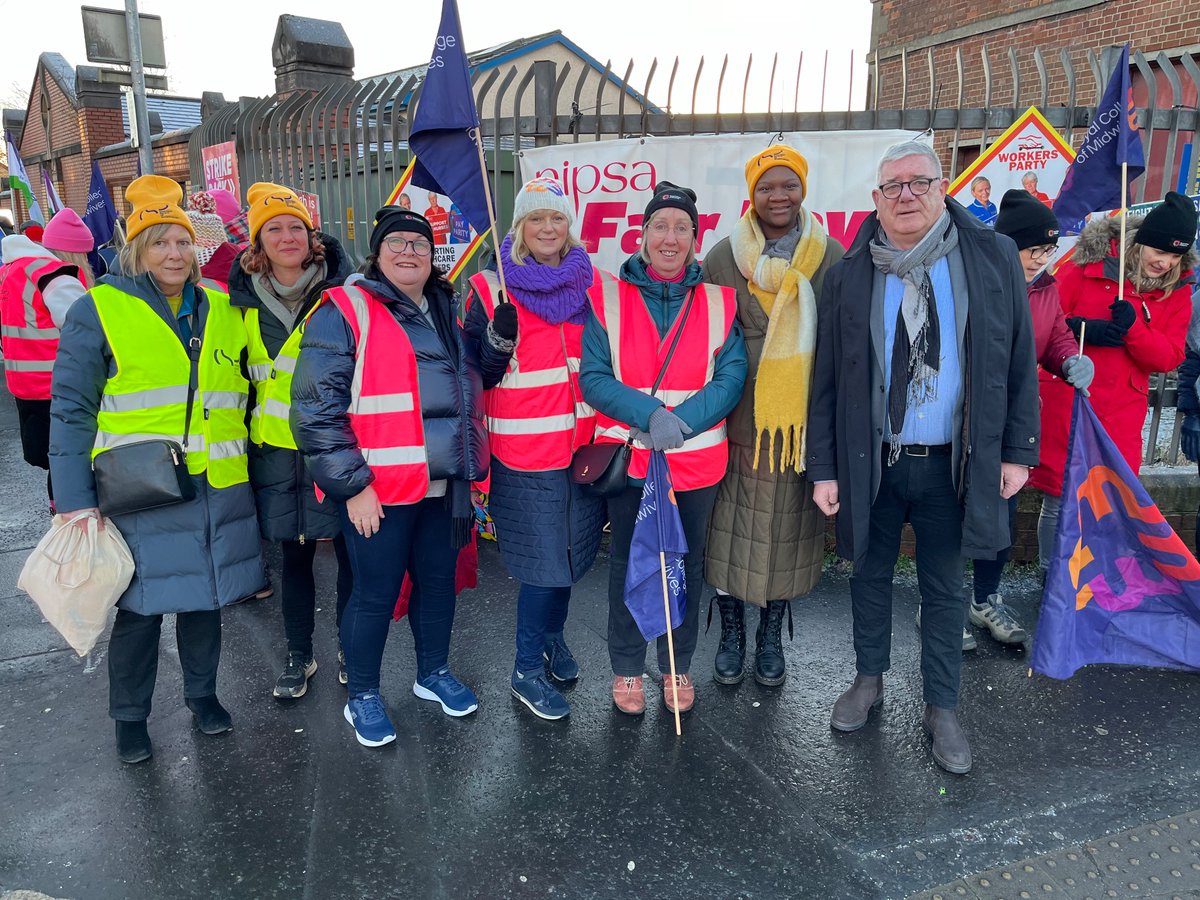 Tom Sullivan (@tomsullivant) on Twitter photo CSP members and staff on the picket lines across NI. Our members donāt want this. The public donāt want this. We need a resolution and the pay parity restored now. <a href="/thecsp/">Chartered Society of Physiotherapy (CSP)</a> <a href="/ahpfni/">Allied Health Professions Federation NI</a> <a href="/NIC_ICTU/">NIC ICTU</a> <a href="/ClaireRonald/">Claire Ronald (she/her)</a> <a href="/DavyNichol/">David Nichol</a> #CSP4fairpay CSP members and staff on the picket lines across NI. Our members donāt want this. The public donāt want this. We need a resolution and the pay parity restored now. <a href="/thecsp/">Chartered Society of Physiotherapy (CSP)</a> <a href="/ahpfni/">Allied Health Professions Federation NI</a> <a href="/NIC_ICTU/">NIC ICTU</a> <a href="/ClaireRonald/">Claire Ronald (she/her)</a> <a href="/DavyNichol/">David Nichol</a> #CSP4fairpay