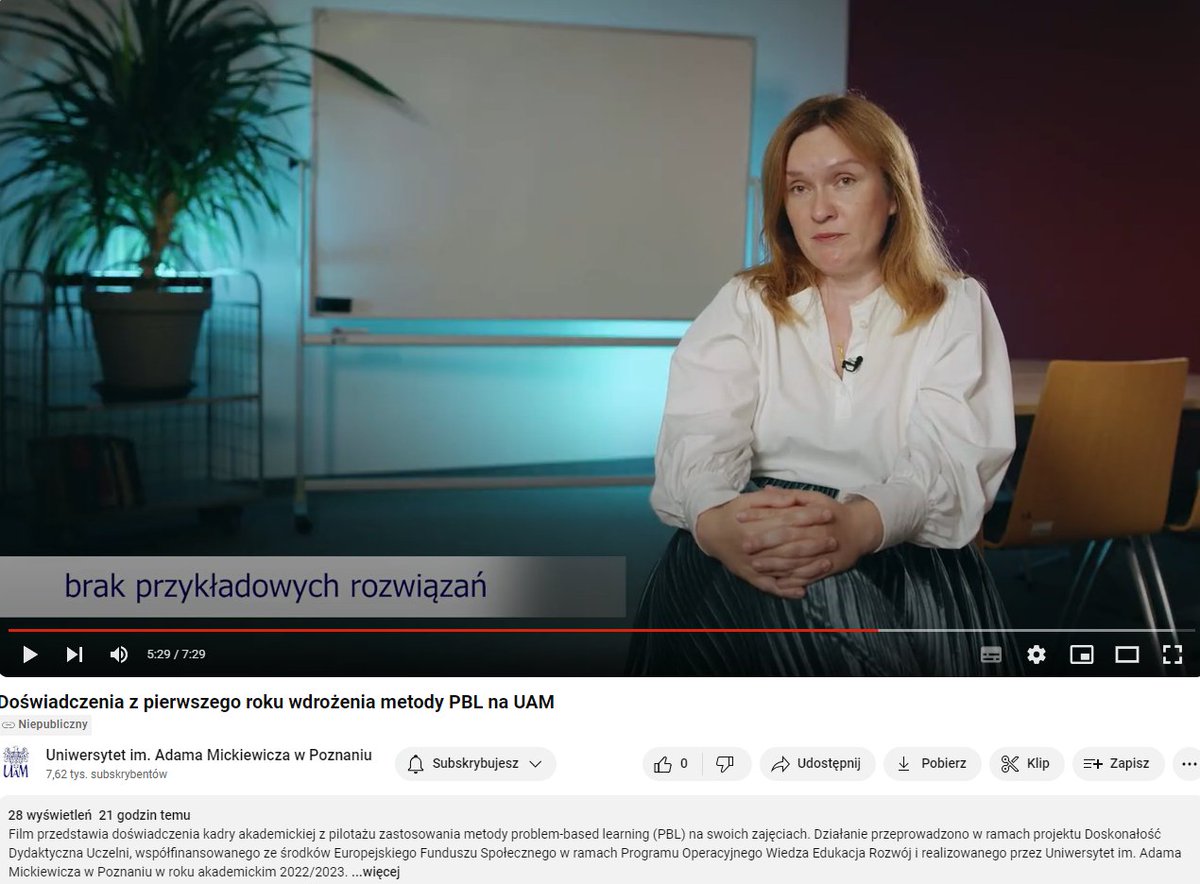 BarbaraKonat's tweet photo. Praca adiunktki to połączenie pracy badawczej i dydaktycznej, a w tej ostatniej też staram się systematycznie rozwijać. W ubiegłym roku wzięłam udział w projekcie wprowadzającym metodę problemową (PBL, problem-based learning) . Link w kom. https://t.co/Xe3juNtYEg