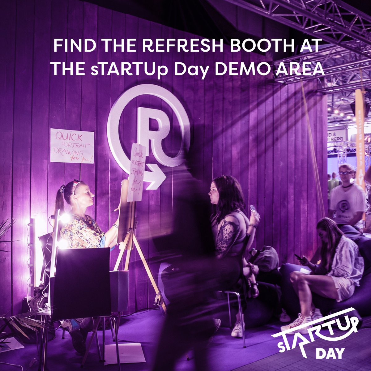 RefreshRocks's tweet image. @startupdayfest, the biggest business festival in the Baltics, is already taking place next week and Refresh will be at their demo area! 🙋‍♀️

If you&apos;re going, come find us, learn more about the upcoming Refresh and @digitconf, and possibly win tickets to both 🤩

#refreshrocks