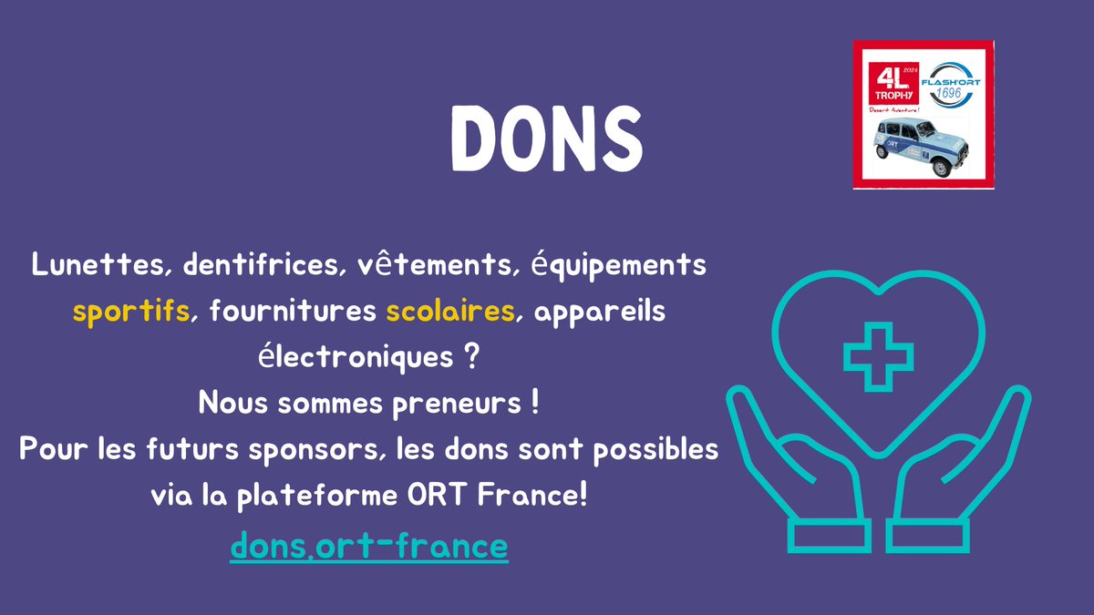 #ortfrance #apprendreautrement #solidaire #dentaire #education #aventure #4Ltrophy #raid #isabelleclin #ortmontreuil #ecoledetravail