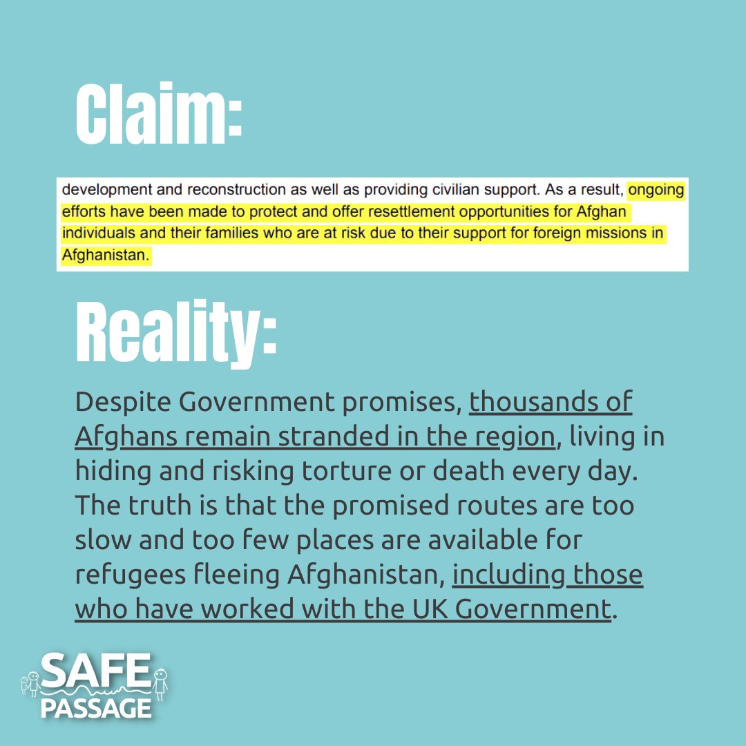 safepassageint's tweet image. 🤔 Examining the Home Office's recent report on the state of safe routes in the UK left us thinking they missed a few crucial points...

Time for a reality check 👇