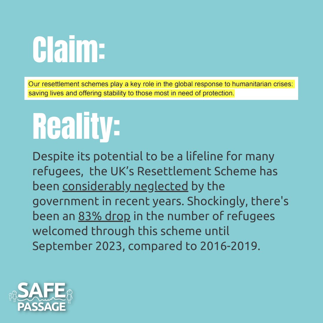 safepassageint's tweet image. 🤔 Examining the Home Office's recent report on the state of safe routes in the UK left us thinking they missed a few crucial points...

Time for a reality check 👇
