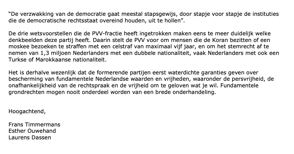 Frans Timmermans tweet media