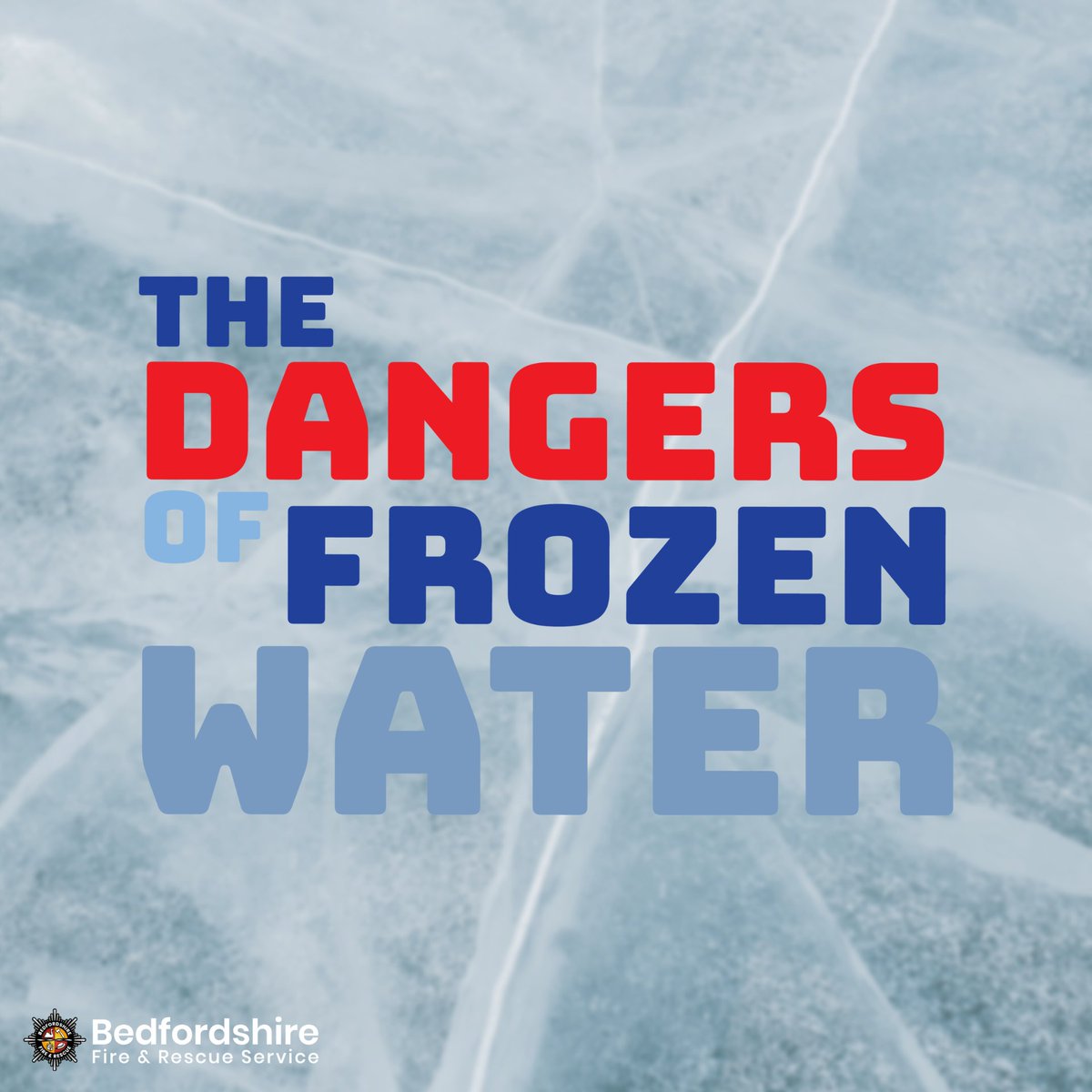 Lakes and rivers are not safe to play in or on in winter. If you see somebody in trouble in the water:

☎️Call 999
🚒Ask for the Fire Service (if inland)

Never enter the water to attempt a rescue.
#BeWaterAware