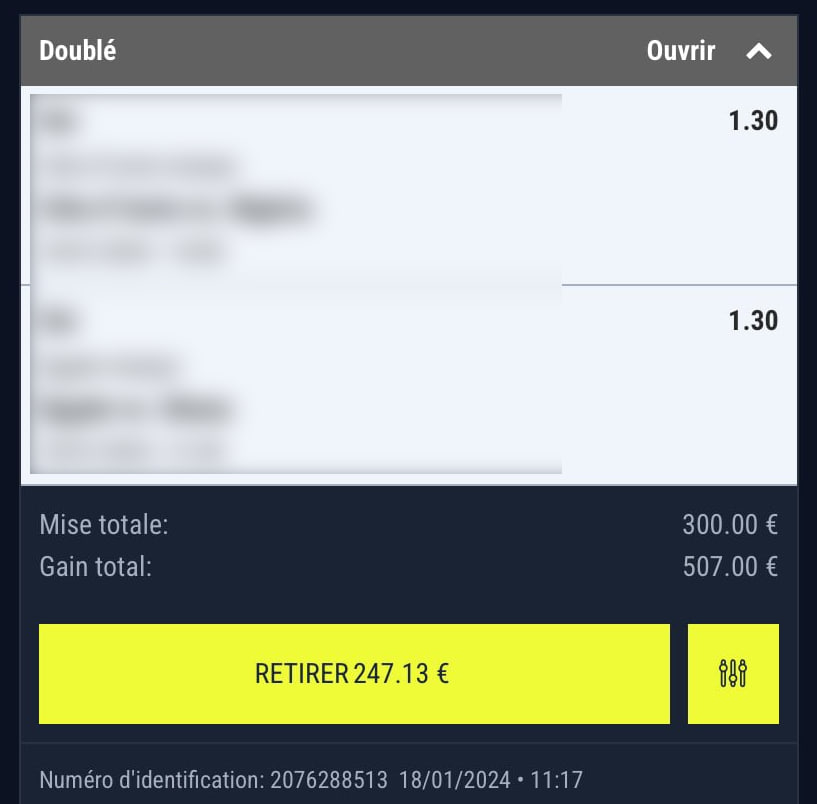 futipspronos's tweet photo. ✅ Le SAFE du jour est dispo
📈 Cote 1,69 - Très belle confiance
📲 Retrouve ce ticket gratos ici : https://t.co/UCwvj4aOMw

RT 🔃 et Like 💙 pour d'autres pronos
#TeamParieur https://t.co/X4lUmqMPFm