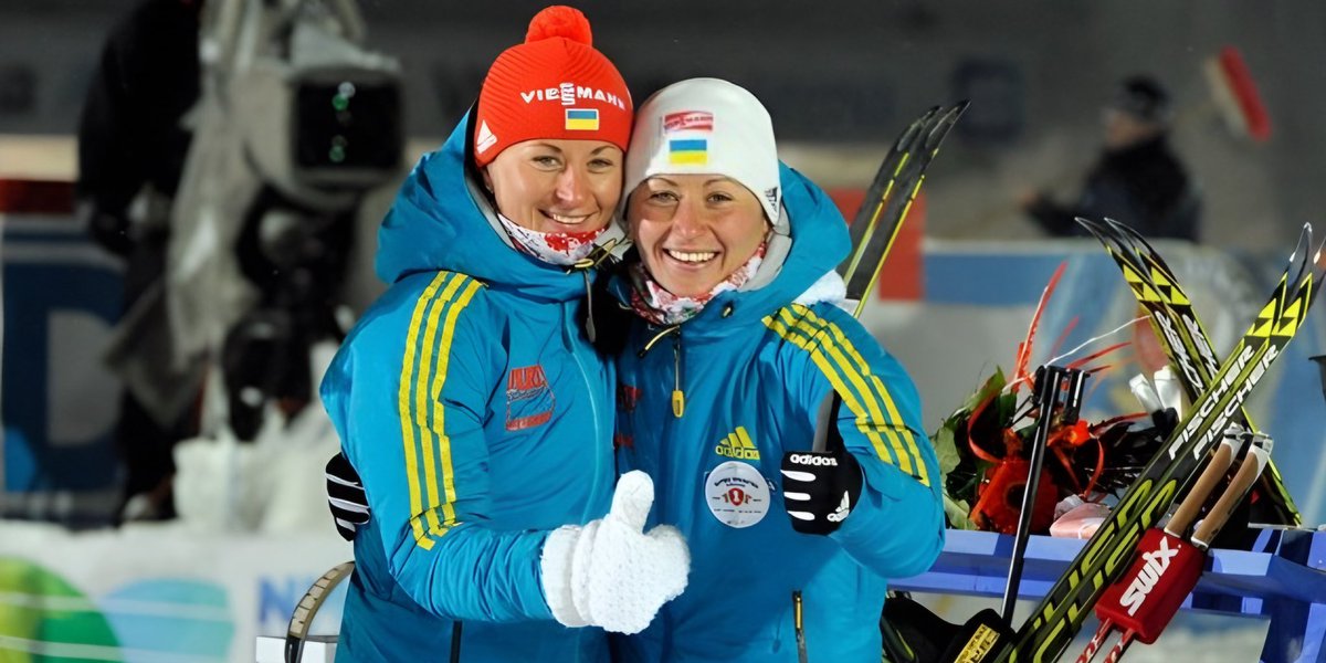 In Ukrainian biathlon, 'bi' stands not only for 'two', but also for 'twins'. Specifically, for our legendary Semerenko sisters - Olympic, World and you-name-it champions. Happy Birthday, dear Vita & Valentyna! You proved Ukrainian shooting talent before it became mainstream.