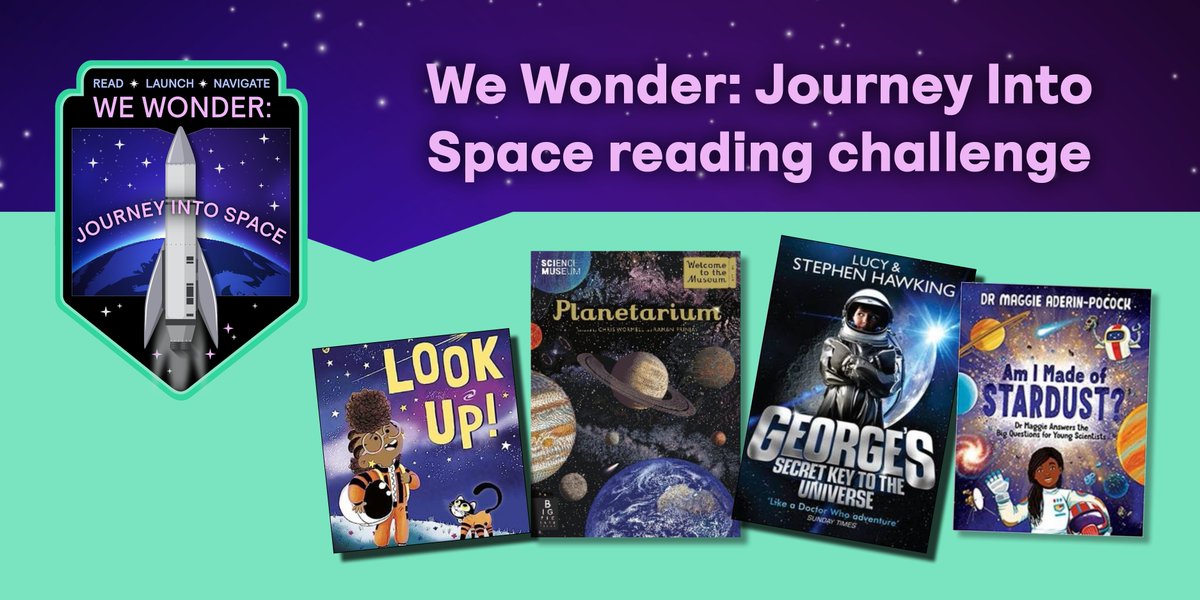 Blastoff into space with our latest reading challenge in partnership with @turnertownsend. These #STEM themed books are perfect for pupils aged 7-14 and the challenge comes with quizzes and classroom resources. Read, launch, navigate: literacytrust.org.uk/resources/we-w…