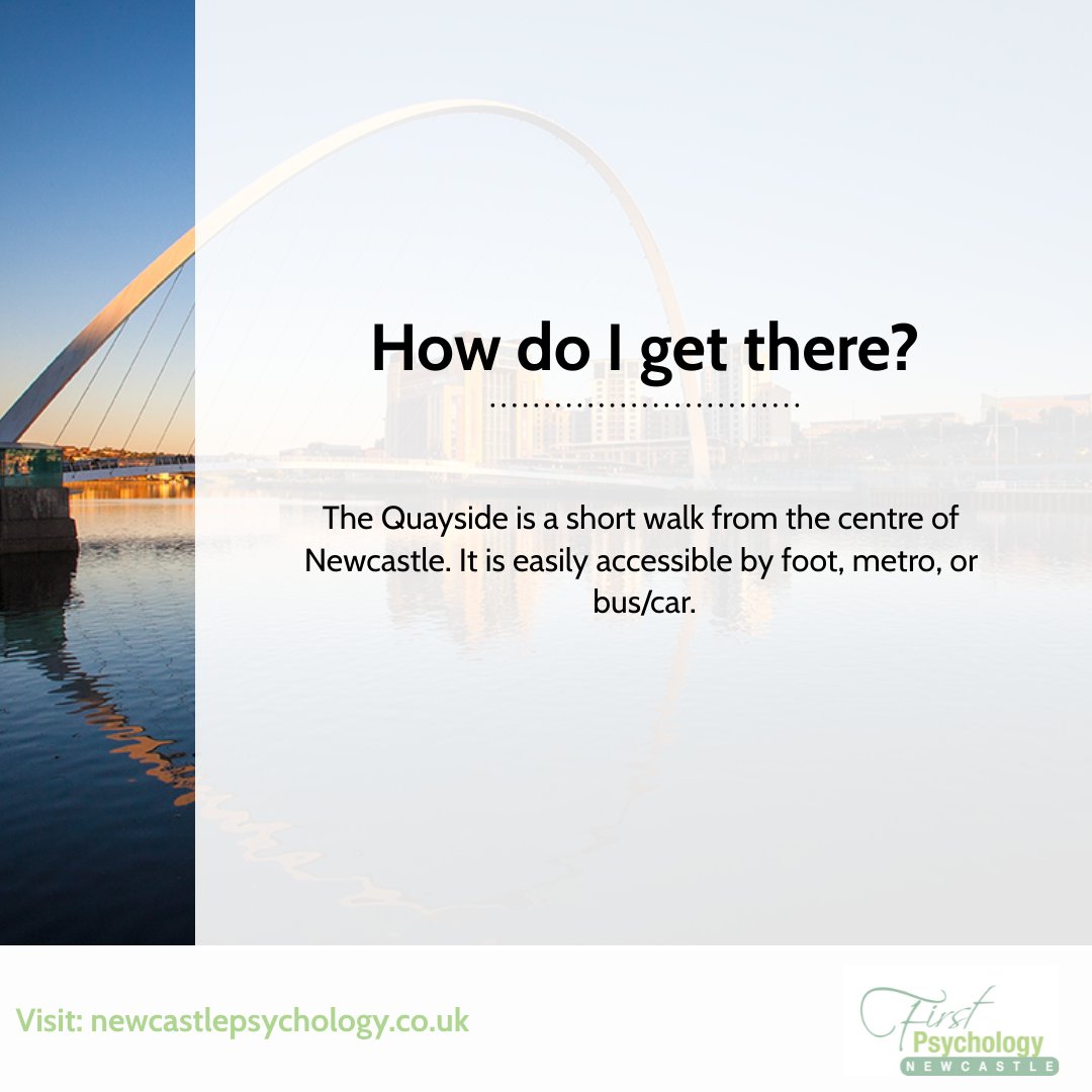 firstpsychology's tweet image. If you’re looking for an easy-to-reach thinking spot, or a place you can go to find headspace on your lunch break, then look no further than The Quayside. 
Need a bit more support finding headspace? Get in touch: newcastlepsychology.co.uk
#headspace #thinkingspot #mentalhealth