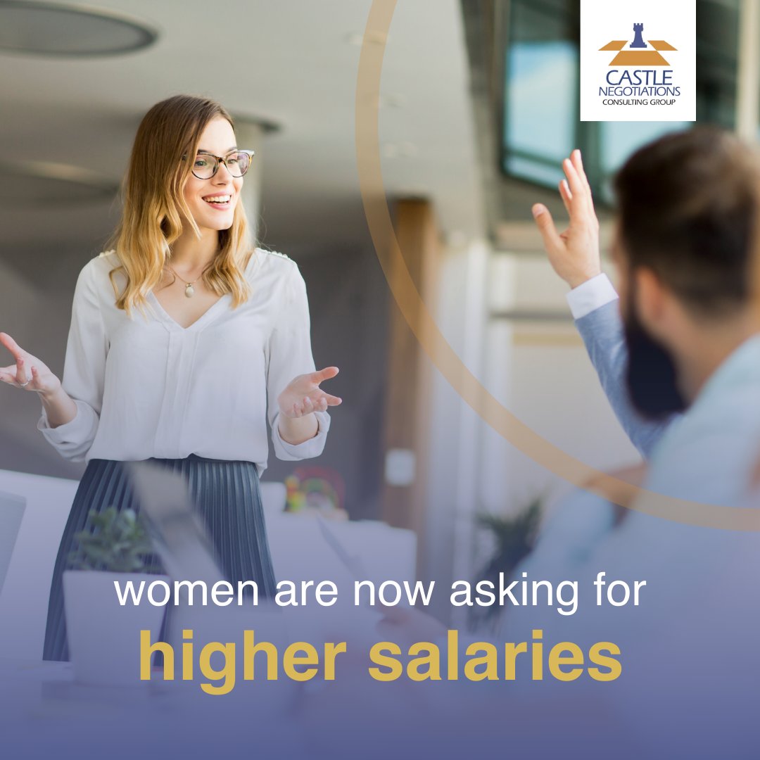Research states women are more likely to negotiate their salaries, but still earn less than men.

Now is the time for women to hone their negotiation skills to get what they deserve. 

Find out more about our Leadership Development course for women.

castlenegotiations.com/the-win-win-wa…