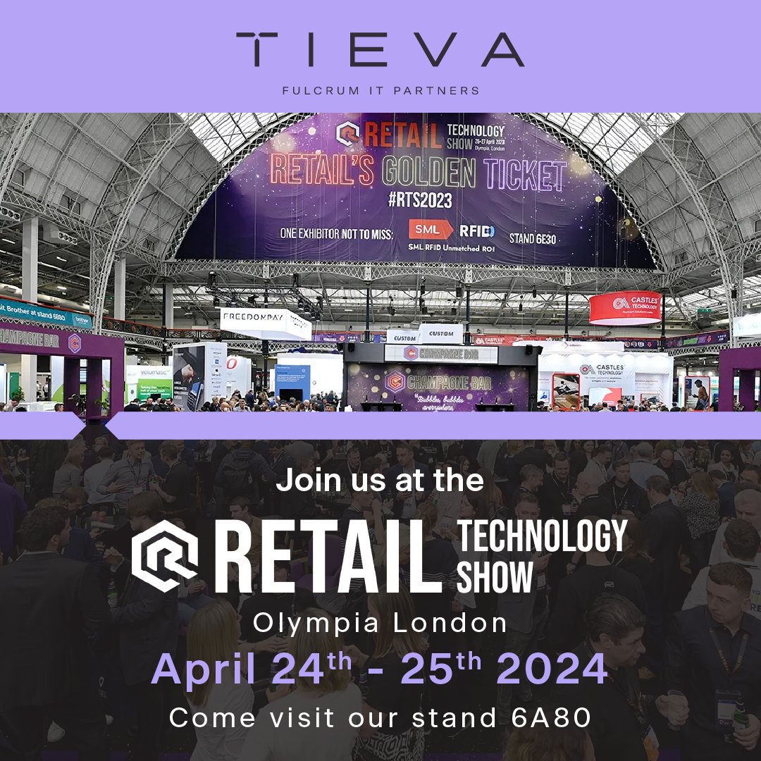 We're excited to announce we'll be exhibiting at the Retail Technology Show in London this April. For full event details, click here - retailtechnologyshow.com