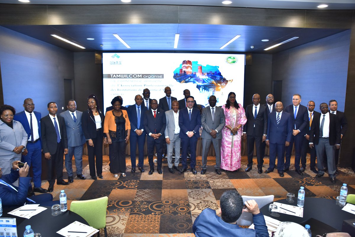 tamwilcom_maroc's tweet photo. #TAMWILCOM organise en marge de l’assemblée annuelle de l'#APIGA, une conférence internationale sur le #financement_des_TPME au sein des pays membres de l’APIGA .
A la session d’ouverture ont intervenu :
#Hicham_ZANATI_SERGHINI
#Zakaria_NACHID
#Achraf_TARSIM
#Mohamed_METHQAL https://t.co/b6NkytOrKb