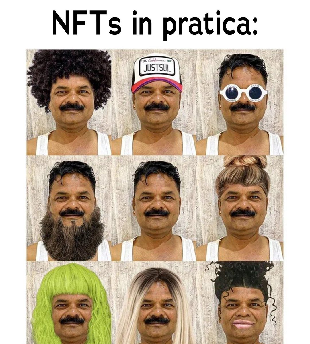 BlockchainLeak2's tweet image. 🎨 Quanti NFT simili puoi trovare nella stessa collezione? È come cercare l&apos;ago in un pagliaio!

🤷‍♂️ Ma non preoccuparti, siamo qui per aiutarti a distinguere i dettagli e le differenze tra di loro.

#BlockchainLeaks #BlockchainAcademy #NFTCollezione #AnalisiNFT #investing