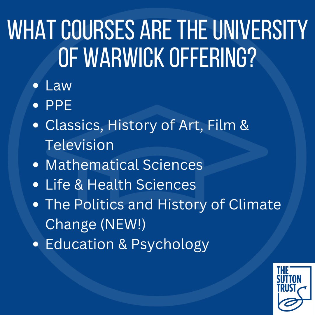 Widening Participation at Warwick tweet media