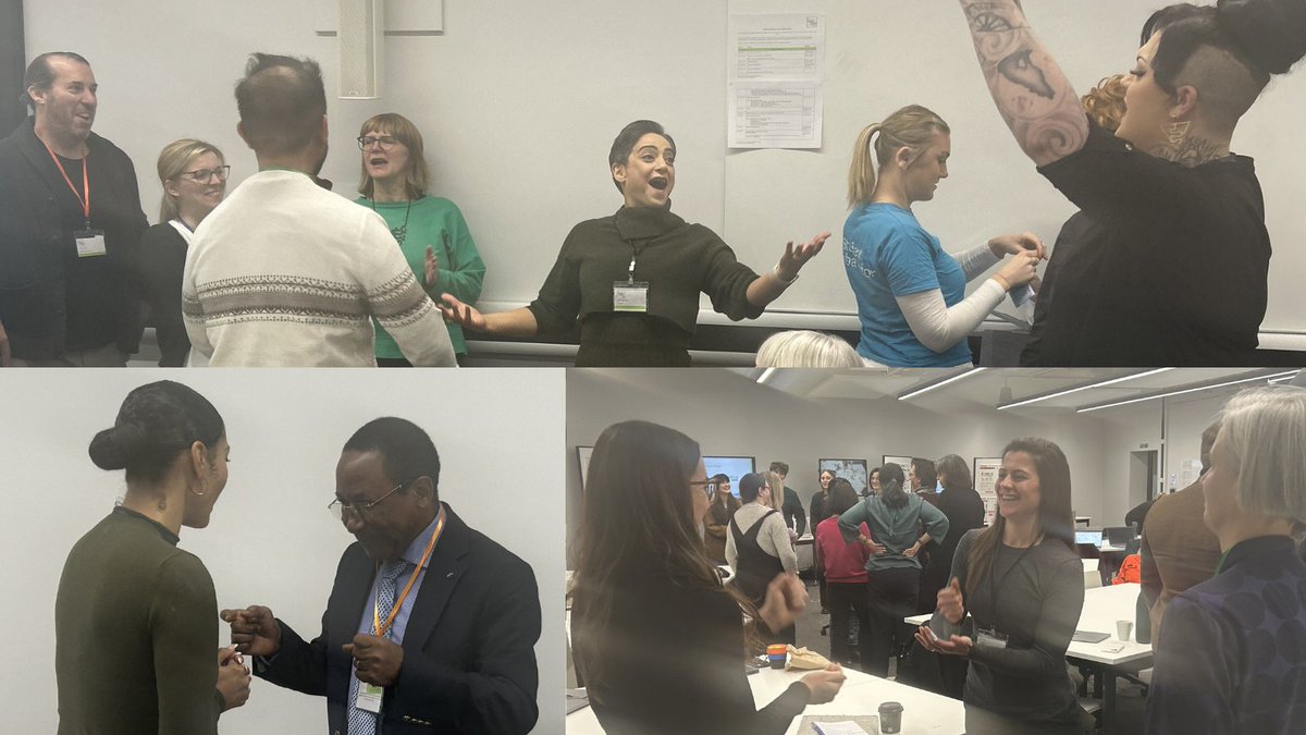 A brilliant ice-breaker to get us going today. We promised it would be chaotic & our championship version of Rock-Paper-Scissors certainly was. Who knew discussing the #digitalgood could be this much fun? @ESRC @SheffSocScience @sheffielduni #DigitalGoodNetworkJanuaryShowcase24