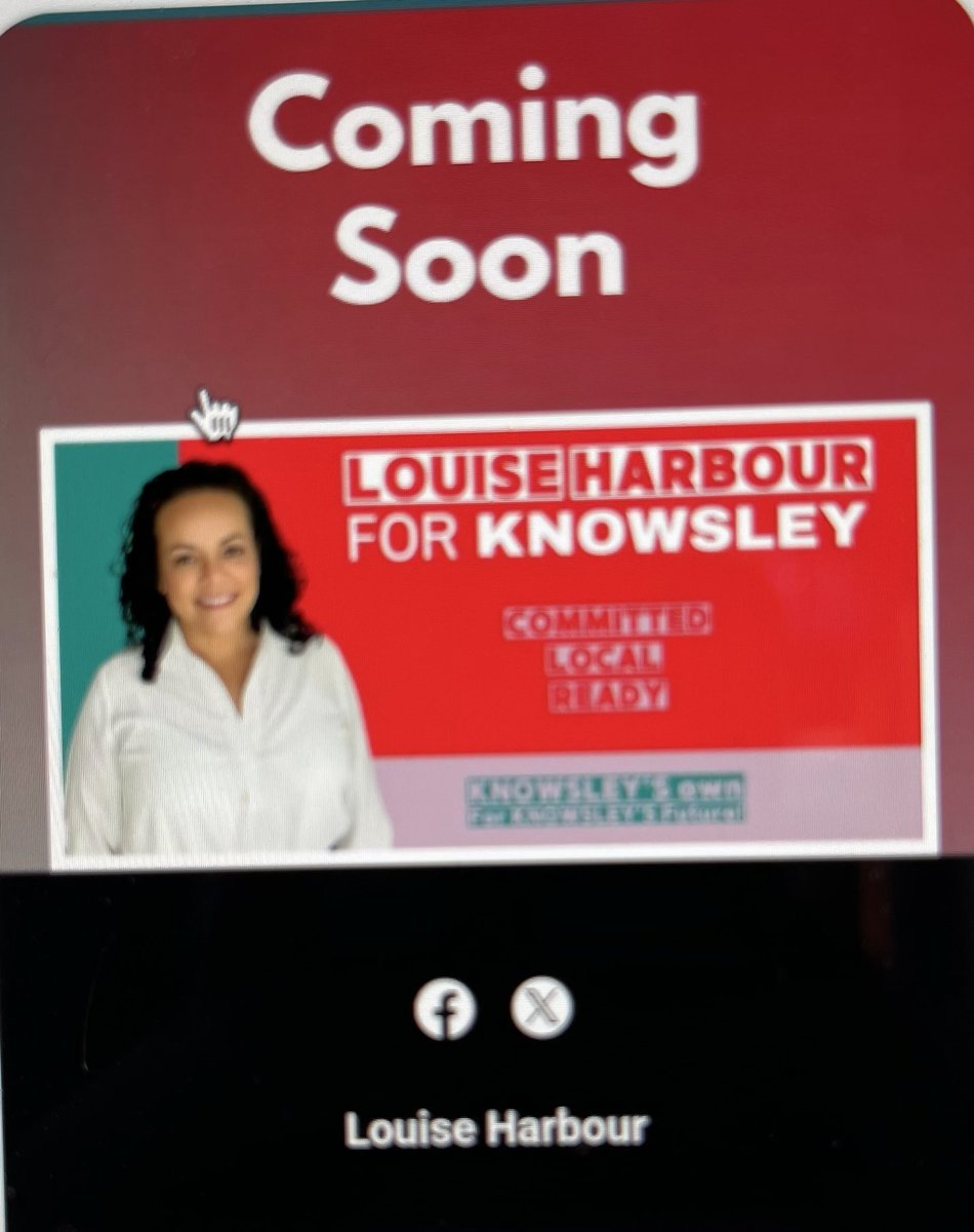 🔴 KNOWSLEY: Louise Harbour seems to be going for what is the second-safest Labour seat in the UK.