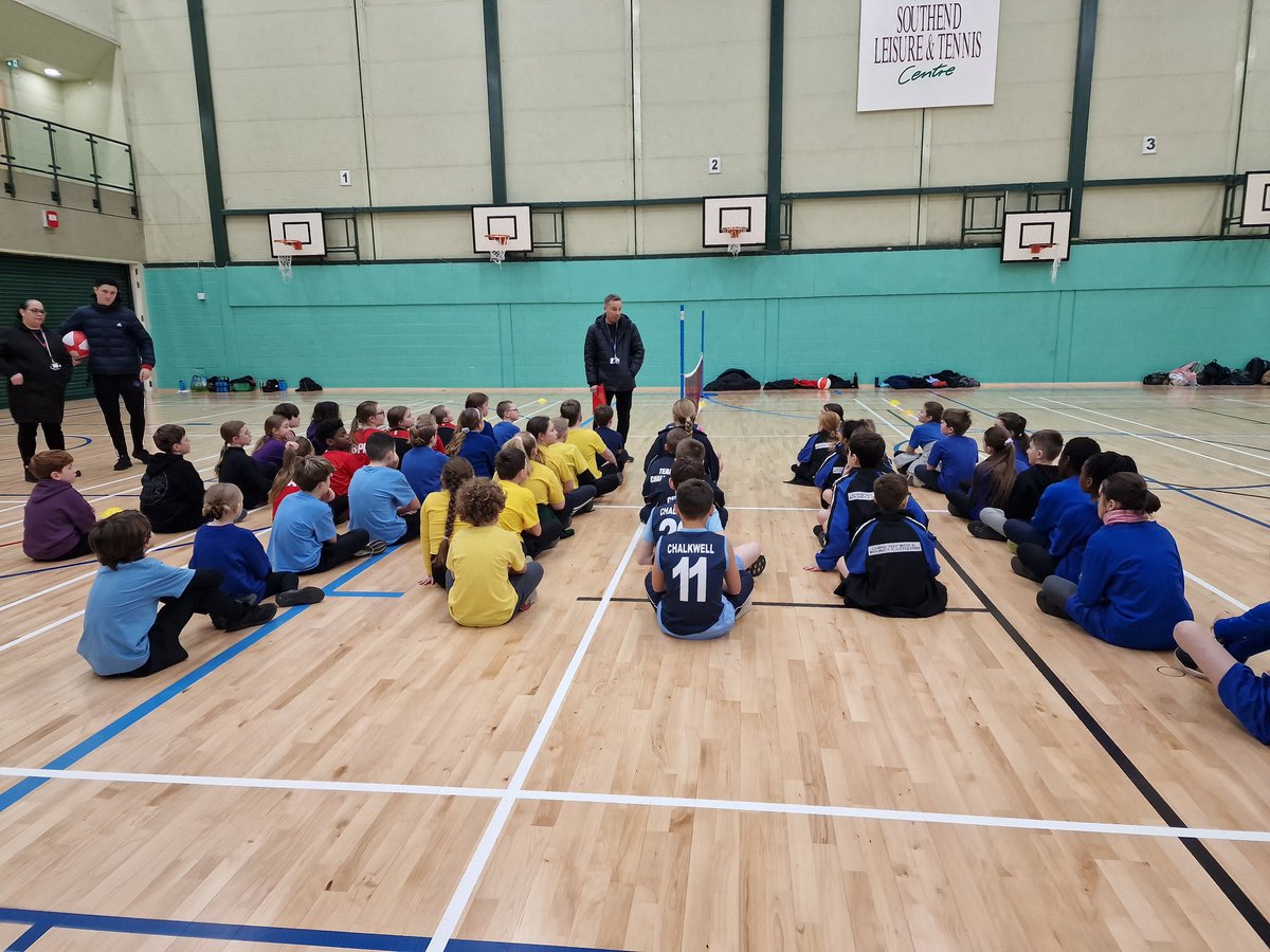 It was a fantastic afternoon for our SEND sitting volleyball event 🏐.
7 teams coming together to play plenty of games, confidence was built, and a passion for a new sport instilled whilst being inclusive. Well done to 🥇<a href="/chalkwellhall/">Chalkwell Hall Jnr</a>🥈<a href="/PrinceAvenue19/">Prince Avenue Academy and Nursery</a> 🥉Milton Hall <a href="/SouthendSSP/">Southend East School Sports Partnership</a>