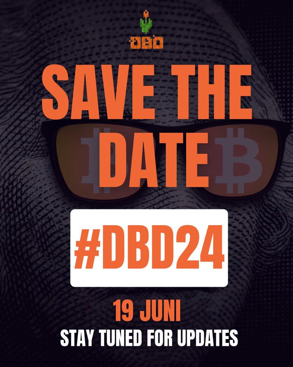 DUTCH BLOCKCHAIN DAYS: The leading Dutch event for blockchain, crypto & web3 is coming back in 2024! 💥

⏰ 19.06.2024 
📍Amsterdam

Stay tuned for the latest updates! 🔗

@BCNLfoundation #blockchain #crypto #dutch #dutchblockchaindays #DBD24