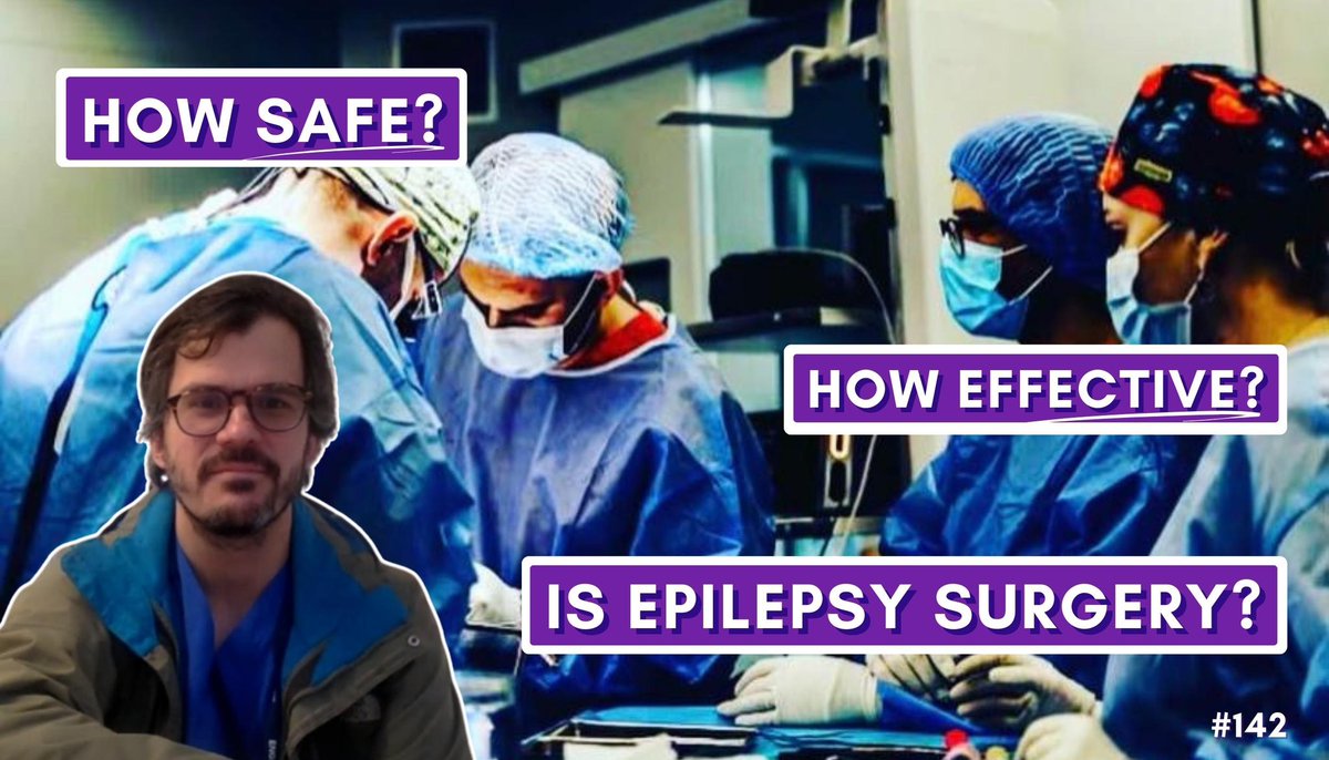 How effective and safe is #EpilepsySurgery? Check out our podcast interview with neurosurgeon 🔪🧠@BrainSurgeonLT to find out! 👇
📹 YouTube: youtu.be/y1B7CIgrJq8
🎧 Podcast shorturl.at/eABS4
🔗 Transcription & more on Luke shorturl.at/nrtG4
#VNS #CorpusCallosotomy