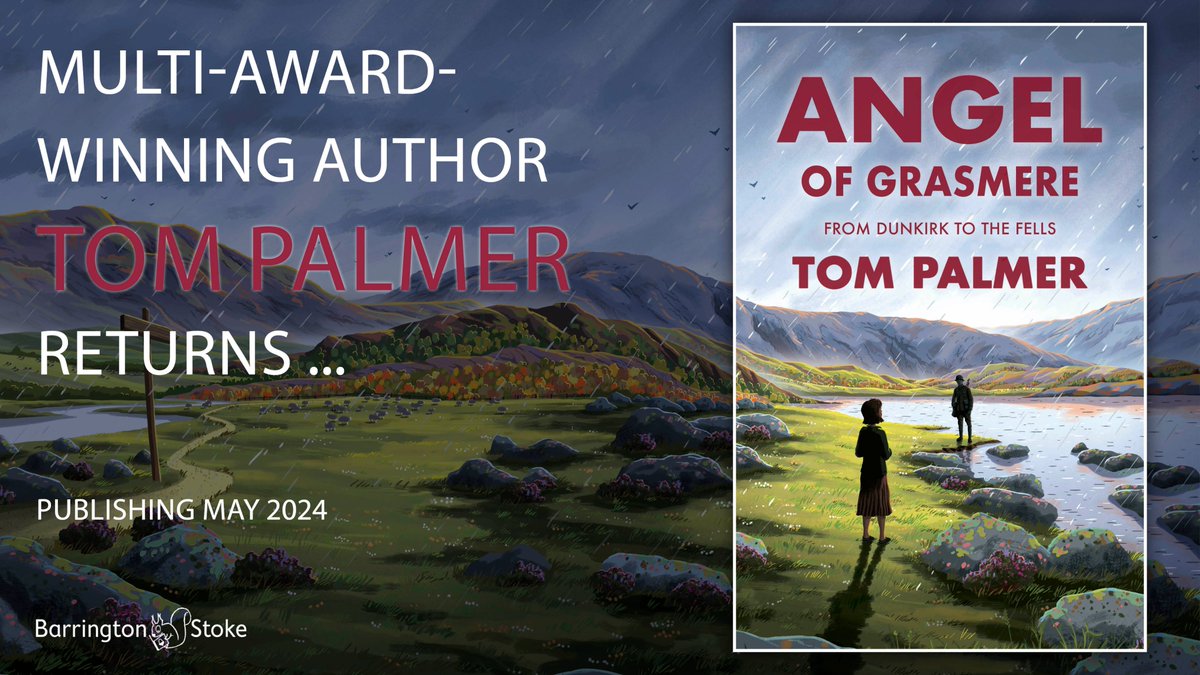 Just announced today! Stories which help us to empathise, and to learn from the past, are always so powerful with children. But working with the author, on a story based in our locality, and our history... Well! How fortunate are we! #AngelofGrasmere will be published in May.