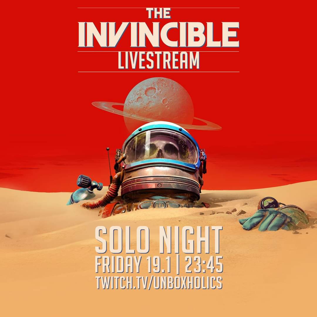 IBHFanClubX's tweet photo. 🔥The Invincible - Solo Night Livestream🔥
Το πρώτο Solo Night είναι γεγονός! Ο Σάκης θα παίξει το The Invincible, ένα ατμοσφαιρικό παιχνίδι που σίγουρα δεν πρέπει να χάσετε!
🟣Ζωντανά στο https://t.co/Zkw6Cu5wpV την Παρασκευή 19 Ιανουαρίου στις 23:45!
#Unboxholics #SoloNight https://t.co/4eaxmnAVLQ