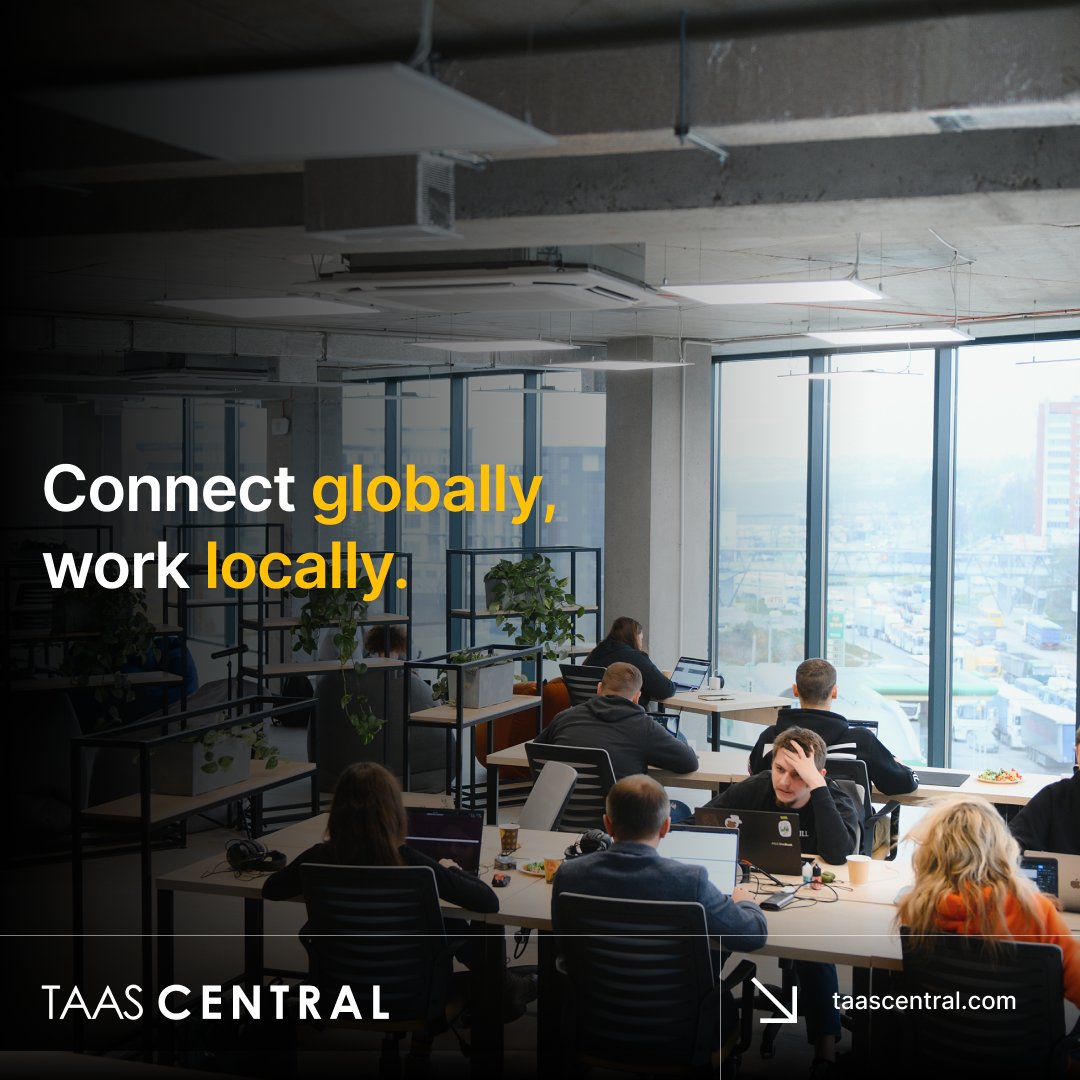 Connect globally, work locally. TAAS Central's 24/7 High-Tech Facility, The Central, bridges time zones, enhances customer service and offers a competitive edge in the modern business landscape. #GlobalConnectivity #TAASGlobalReach