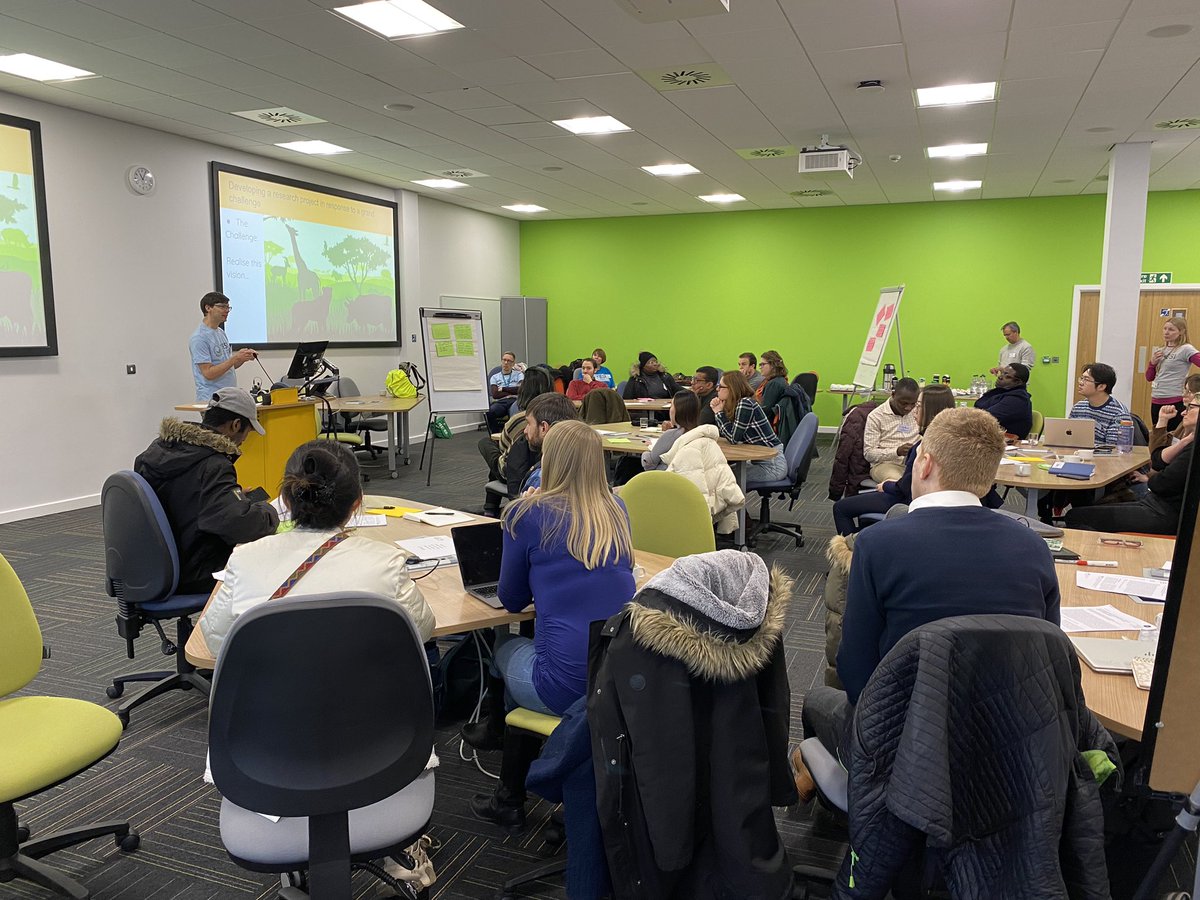 Excitingly diverse group of peeps in our @YESIUoY @UniOfYork #Interdisciplinary #Research #Training workshop today. Gonna think about tackling some big #environmental #challenges