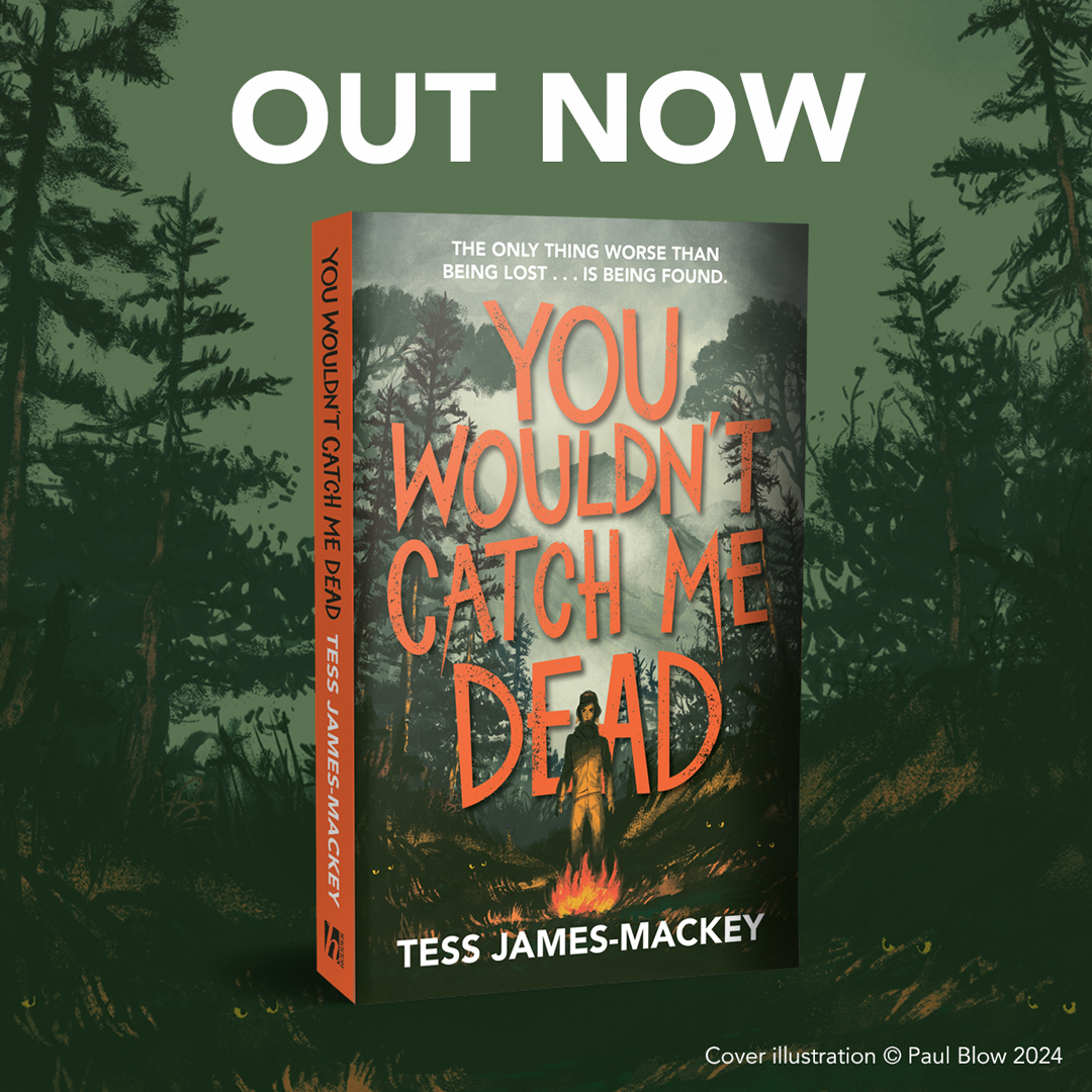 YOU WOULDN'T CATCH ME DEAD is out TODAY! This creepy camping book is really special to me, and I had so much fun writing it. Hopefully anyone who picks it up has fun reading it too 😊

@teambkmrk #ukya