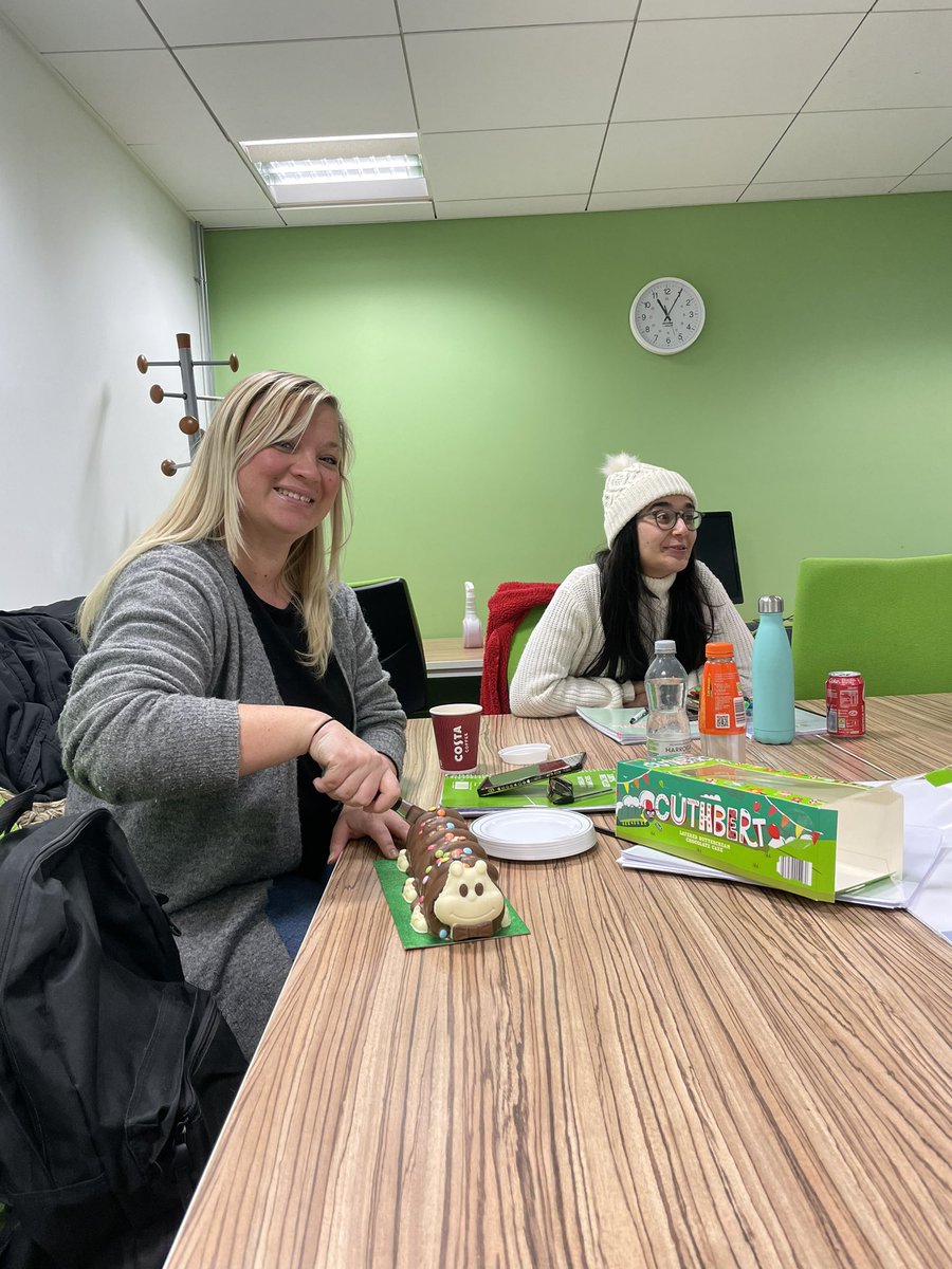 When you have a birthday and the apprentices are on site! Happy Birthday Rachel 🥳