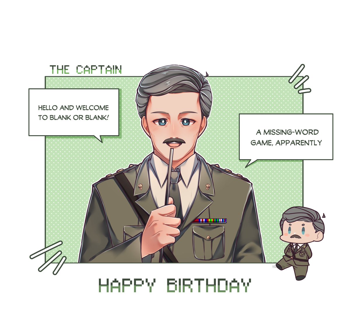 Happy Birthday Ben! ✨
Here's a little drawing of cap-cap and on of my favorite character from Horrible Histories 🥰
.
.
.
#BBCGhosts #horriblehistories #fanart #digitalart