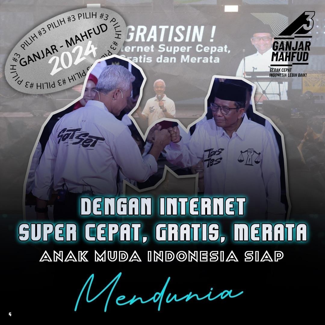 📲  Ganjar Mahfud Hebat #Coblos3 #3GM #GanjarMahfud2024 Kereen nihpak ganjar emang terbaik Ganjar Mahfud Hebat #3GM #Coblos3