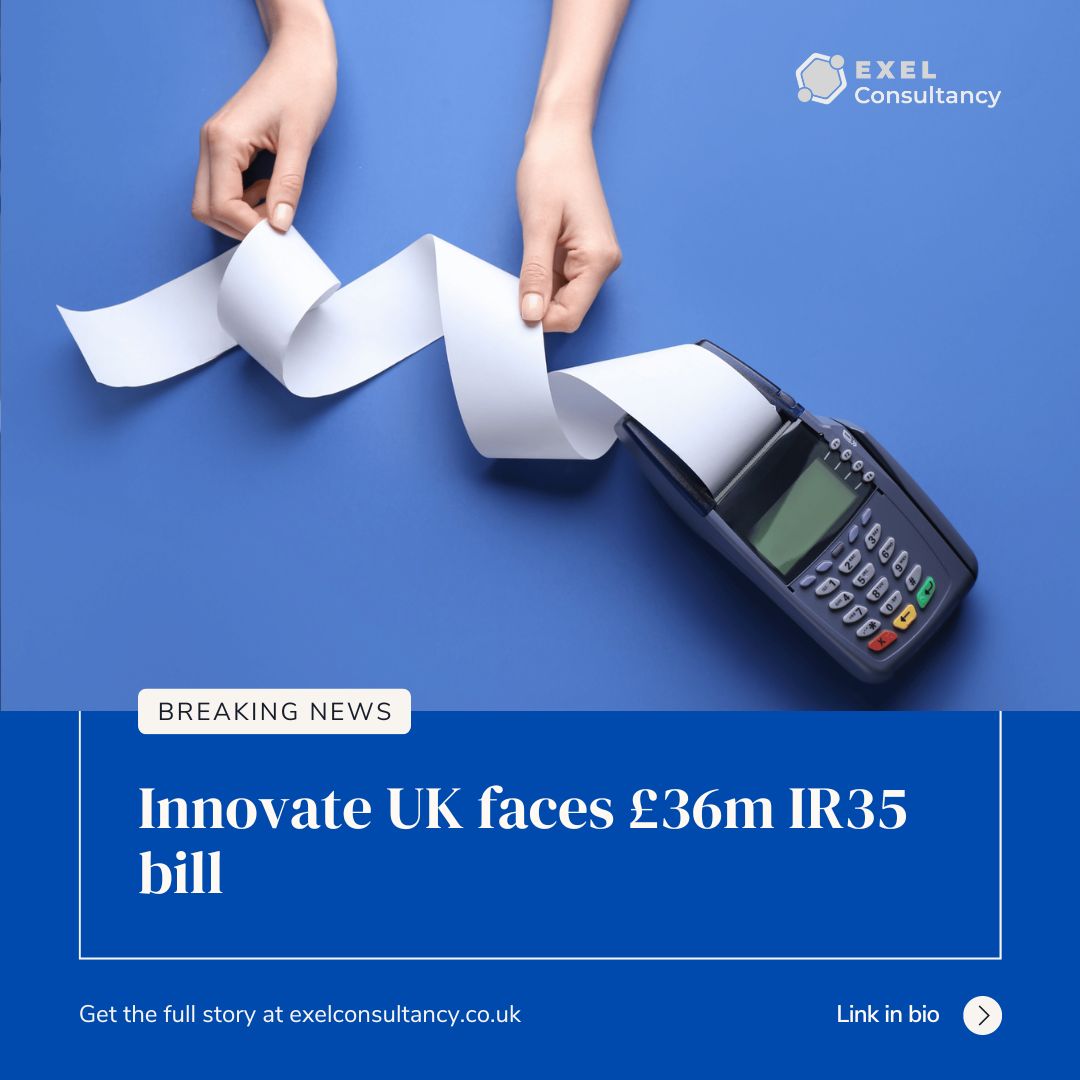Breaking News: Innovate UK navigates a £36m IR35 challenge. Unraveling the implications of this significant development in the world of compliance and contractor engagement. Stay informed, stay empowered. 💼💸 #IR35 #ComplianceNews #InnovateUK