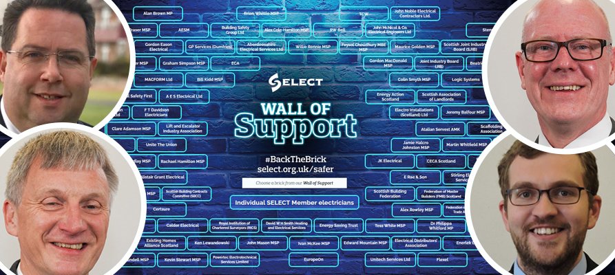 The groundswell of opinion in favour of the campaign for protection of title for electricians has continued into 2024 with a New Year declaration of support from another four prominent members of the Scottish Parliament. Read more👉bit.ly/Government-min…