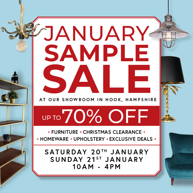 Join us this weekend at our Hook, Hampshire January Sample Sale!

culinaryconcepts.co.uk/showroom