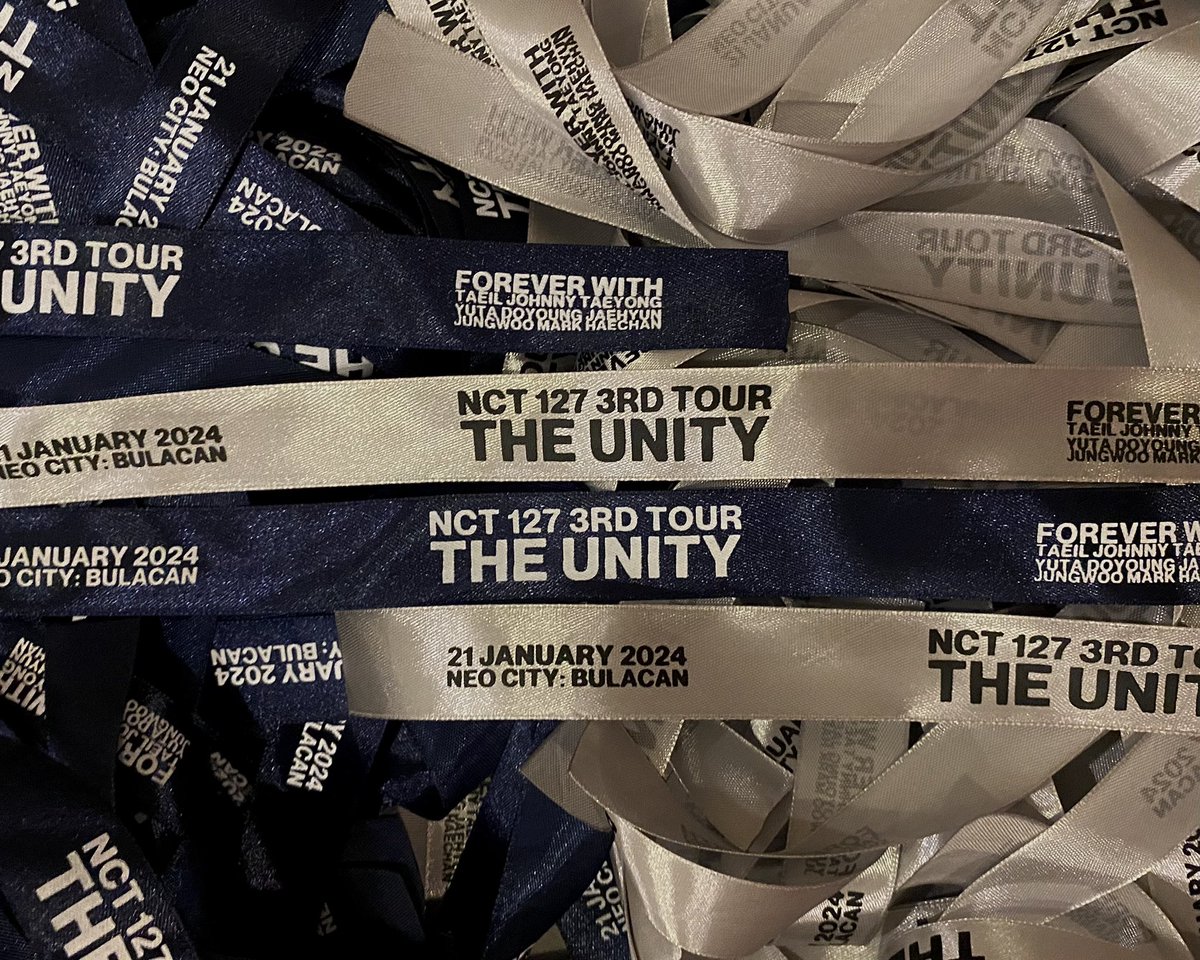 i_heartminji's tweet photo. ✩°⋆NCT 127: The Unity in Bulacan Wristband Giveaway⋆°✩

⊹ mbf
⊹ ♡/↺ this tweet
⊹ ph sports stadium
⊹ 1:1 ratio, 127 pcs/color
⊹ dms are open for trades
⊹ exact location will be posted on dday

#NCT127 #NEOCITY 
#NCT127_NEOCITY_THE_UNITY
#NEOCITY_THE_UNITY_in_BULACAN https://t.co/Y3K9dRAiXv