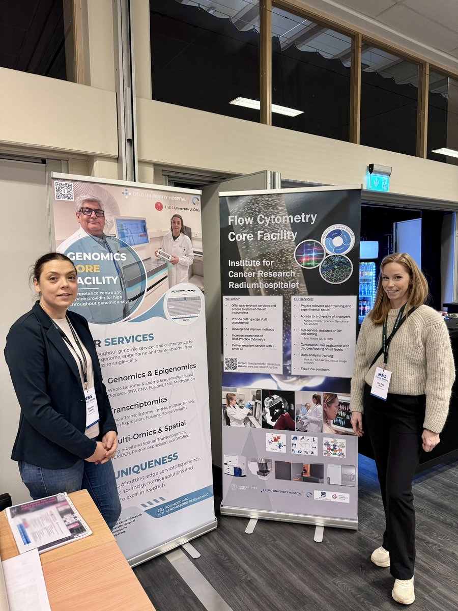 OSLOmicsCore's tweet image. Getting ready to meet you. Come and talk to all ICR Core Facilities @NbsOslo @OusResearch @flowcytometri @Microscopy_ICR @IcrCore @MezaZepeda @SusanneLorenz77