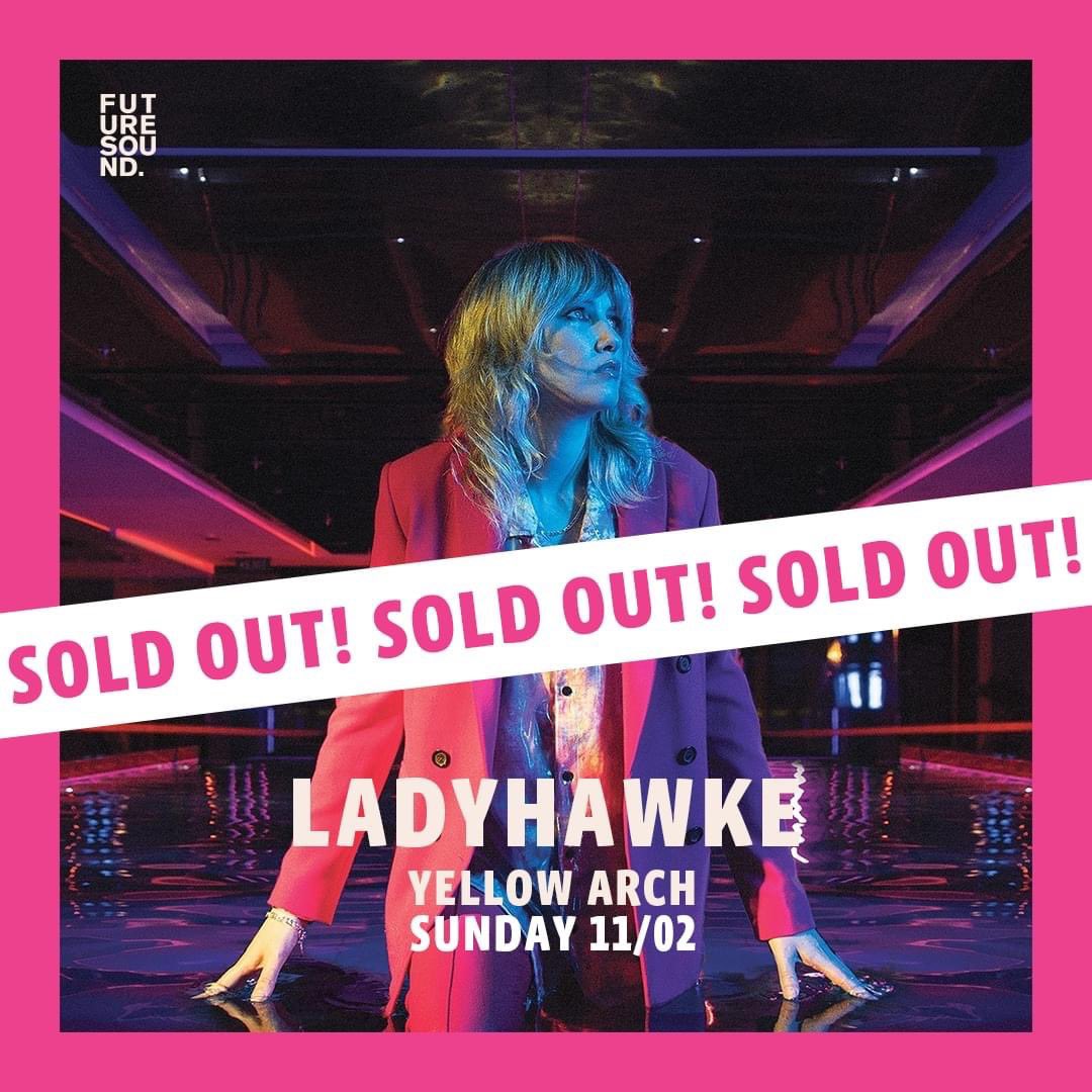 Don’t say we didn’t warn you! Next months @ladyhawkeforyou show is now sold out! Find more goodness with more to be announced - yellowarch.com/events