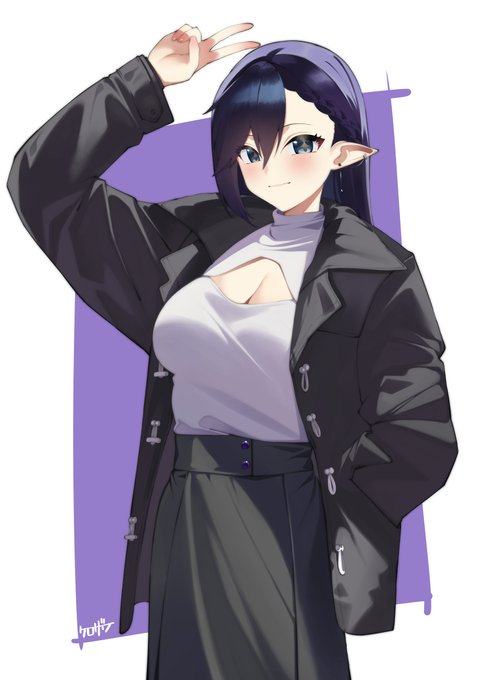 冬裝姊姊💜(っ>ω<c) #TT013Art